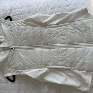 Women's White running vest